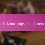 Kauči: izbor boje, stil, dimenzije