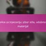 Stolice za trpezariju: izbor stila, udobnost, materijal