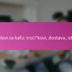 Stolovi za kafu: troškovi, dostava, izbor